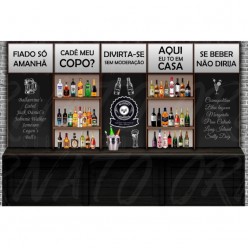 Painel Retangular Boteco